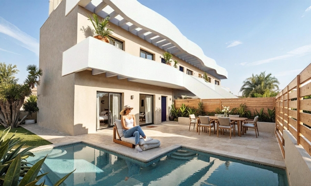 Bungalow for sale - New Property for sale - Pilar de la Horadada - parques de Andromeda