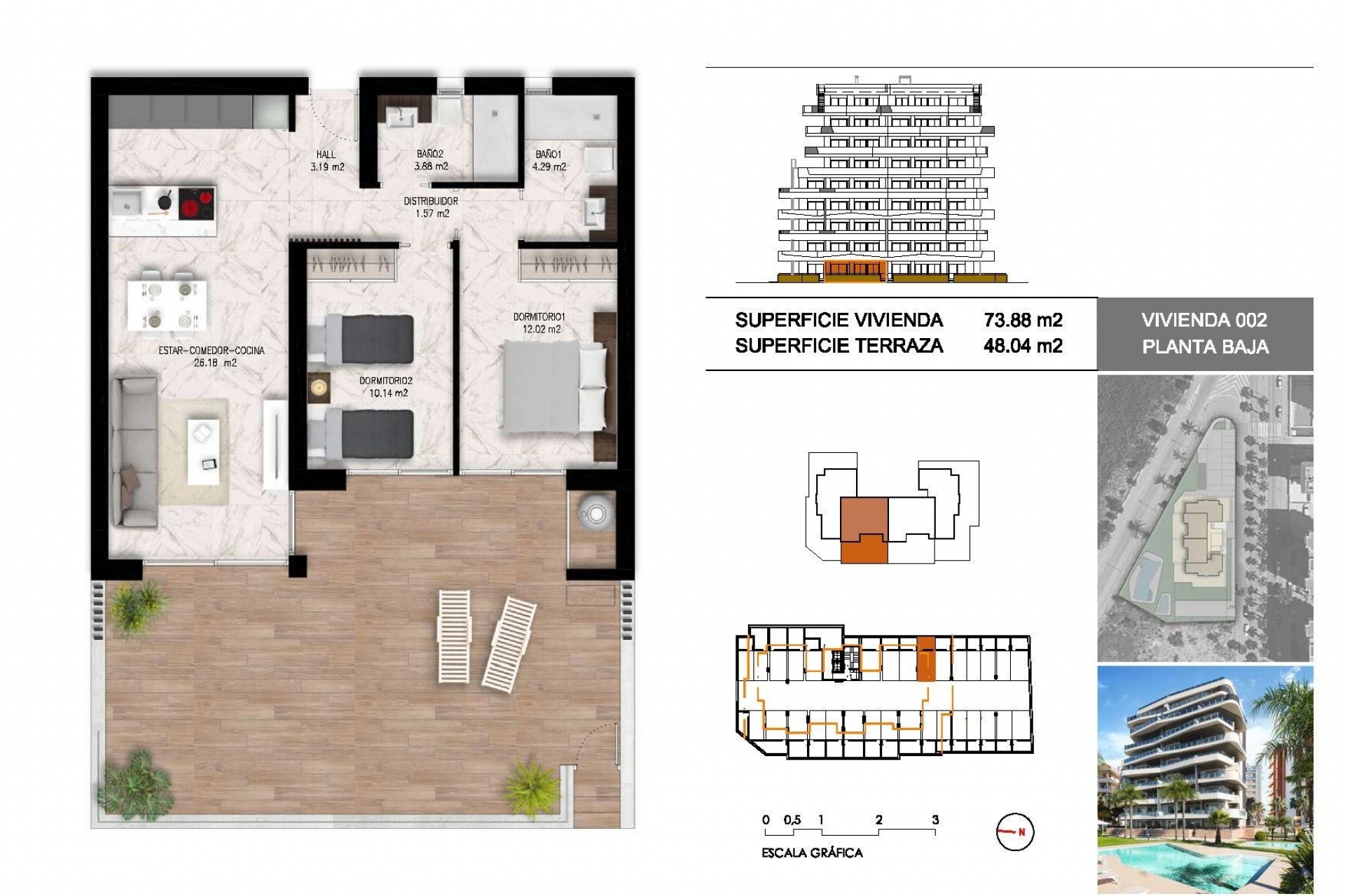 New Property for sale - Apartment for sale - Guardamar del Segura - Guardamar del Segura - Town Centre