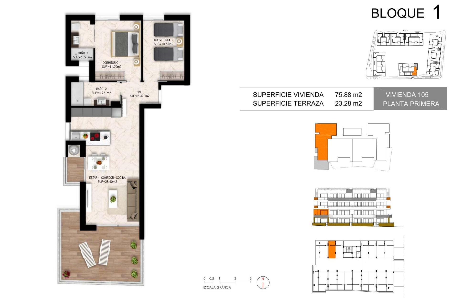 New Property for sale - Apartment for sale - Orihuela Costa - Los Altos