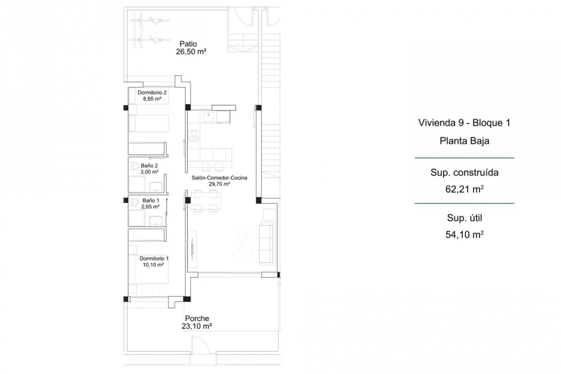 New Property for sale - Bungalow for sale - Orihuela Costa - Villamartin