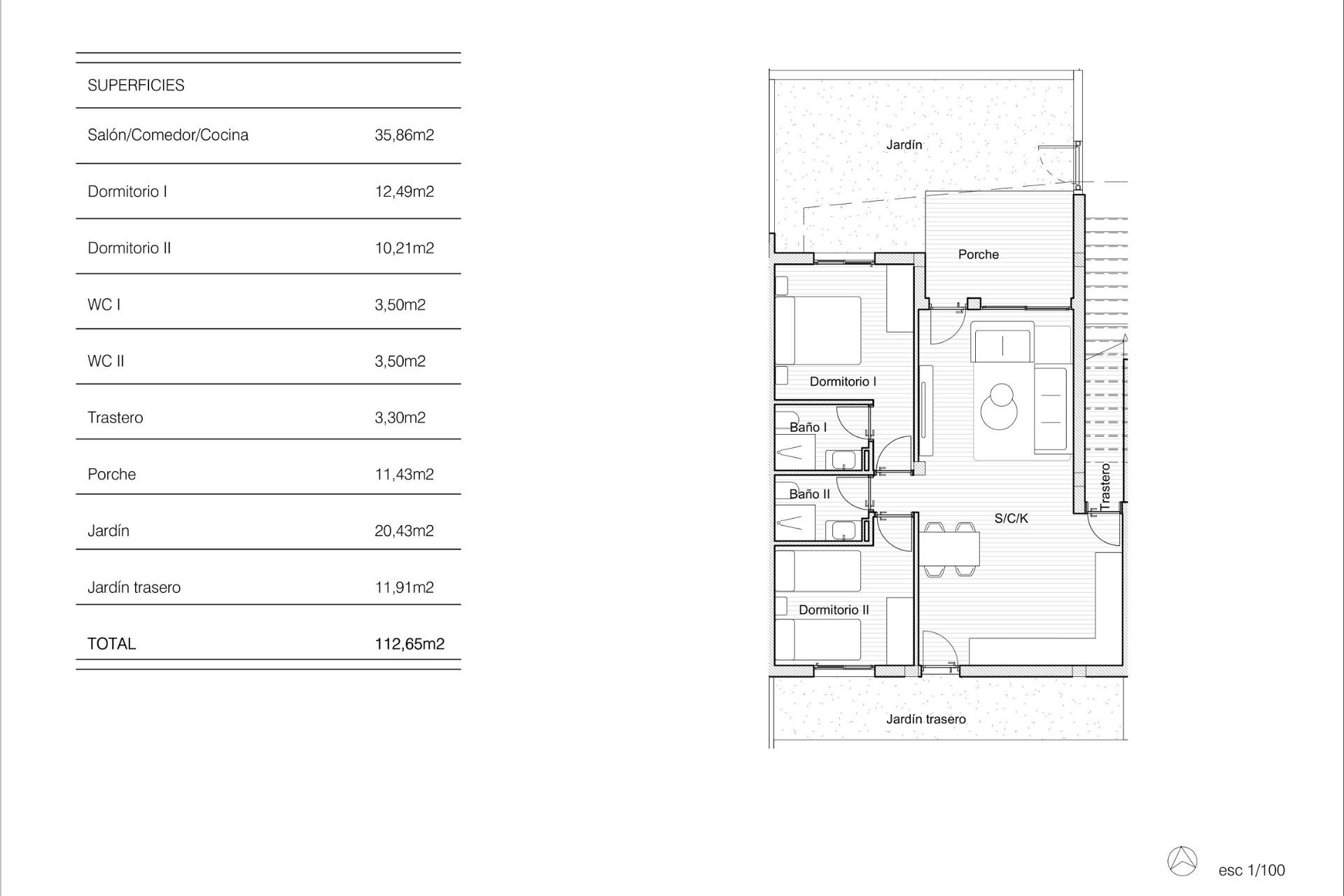 New Property for sale - Bungalow for sale - San Miguel de Salinas - San Miguel de Salinas Town