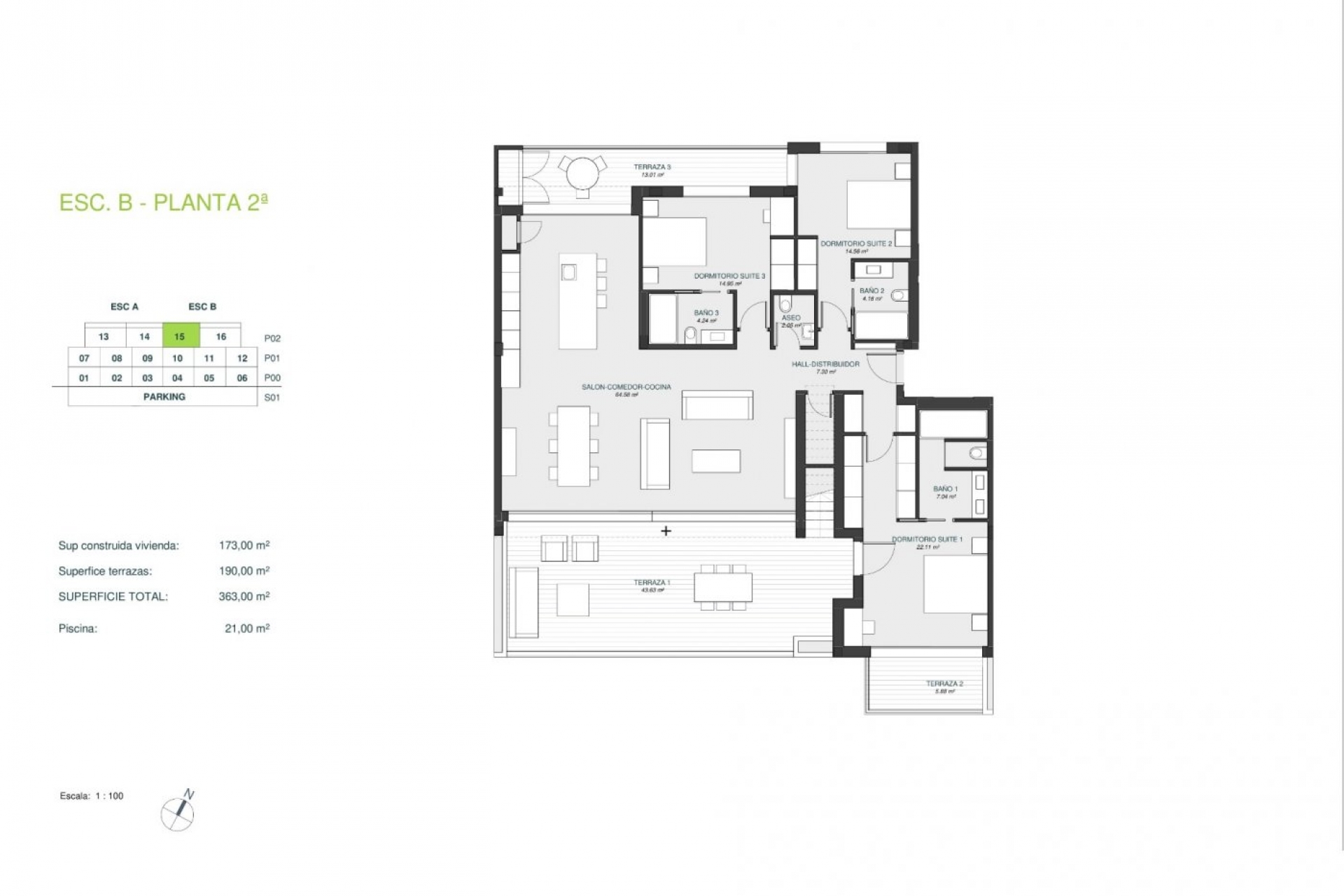 New Property for sale - Penthouse - Orihuela Costa - Las Colinas Golf Resort