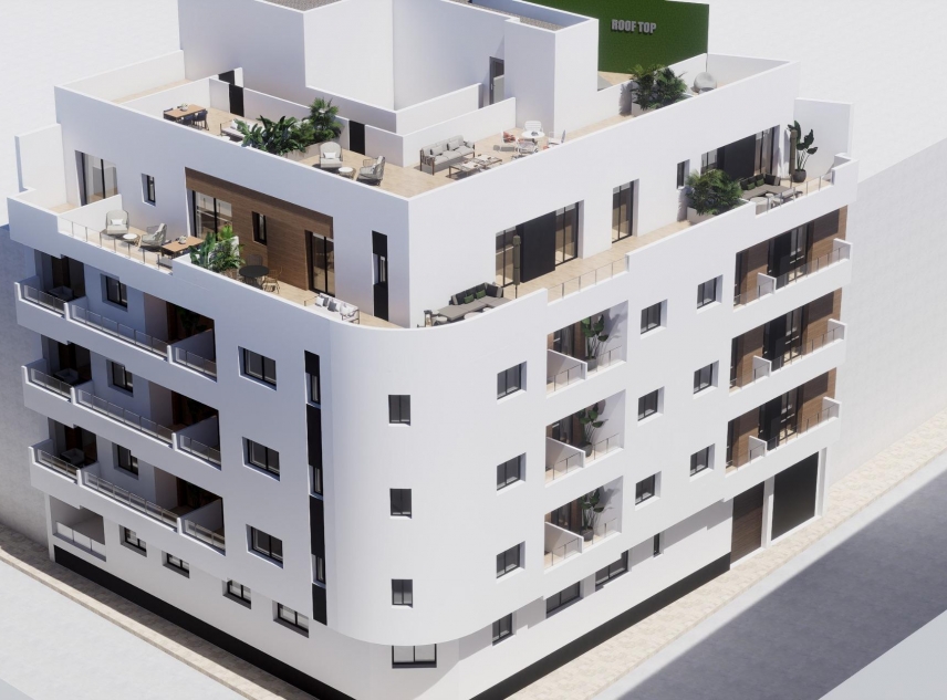 New Property for sale - Penthouse - Torrevieja - pueblo