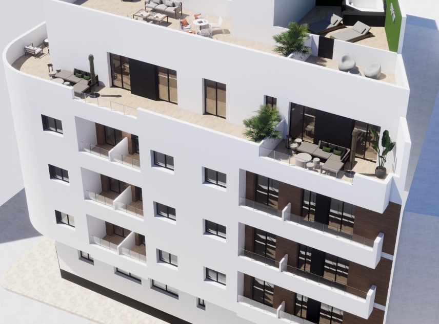 New Property for sale - Penthouse - Torrevieja - pueblo