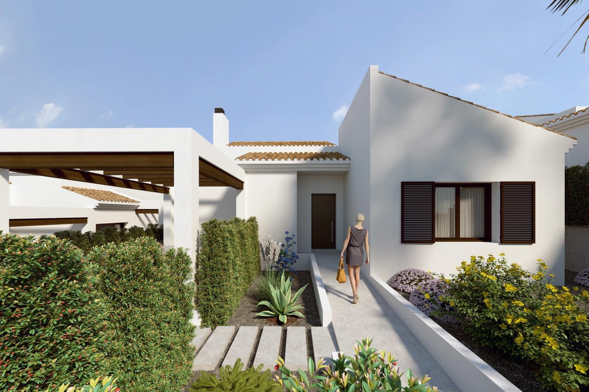 New Property for sale - Villa for sale - Algorfa - Castillo De Montemar