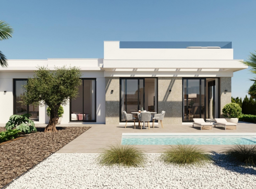 New Property for sale - Villa for sale - Fuente Alamo de Murcia - Hacienda Del Álamo Golf