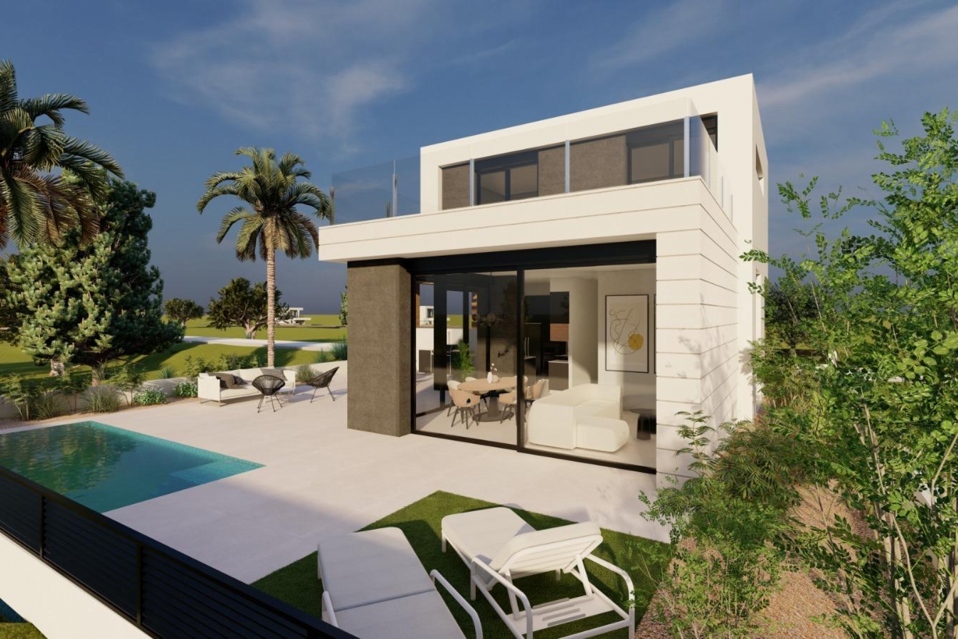 New Property for sale - Villa for sale - Pilar de la Horadada - Lo Romero Golf Course