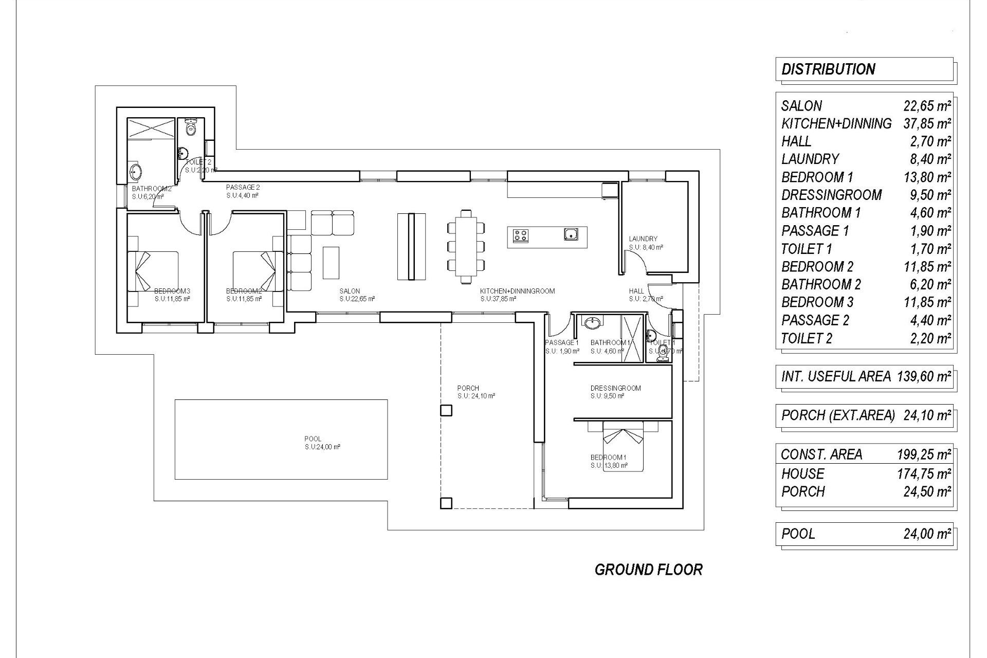 New Property for sale - Villa for sale - Pinoso - Campo