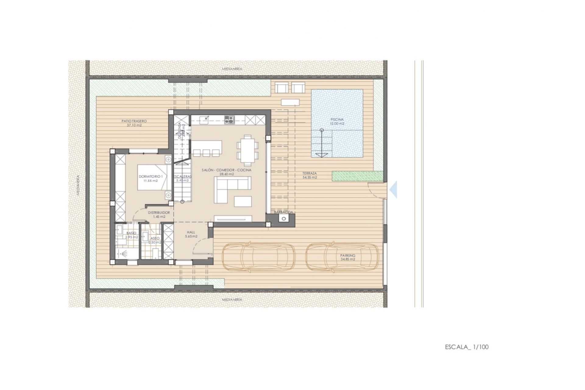 New Property for sale - Villa for sale - San Juan de los Terreros - Las Mimosas