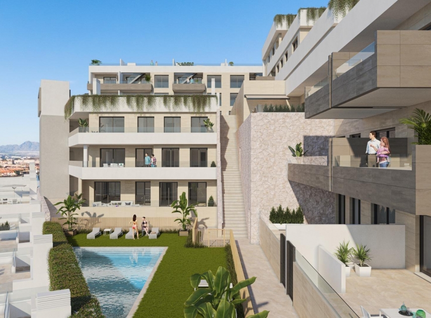 Nieuw onroerend goed te koop - Penthouse - Aguilas - El Hornillo