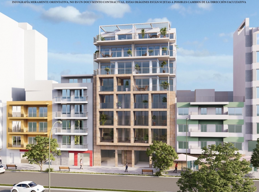 Nieuw onroerend goed te koop - Penthouse - Villajoyosa - Pueblo