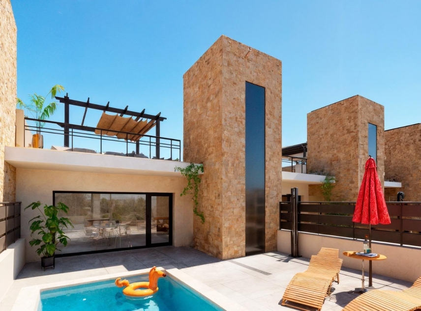 Nieuw onroerend goed te koop - Rijtjeshuis te koop - Fuente Alamo de Murcia - La Pinilla