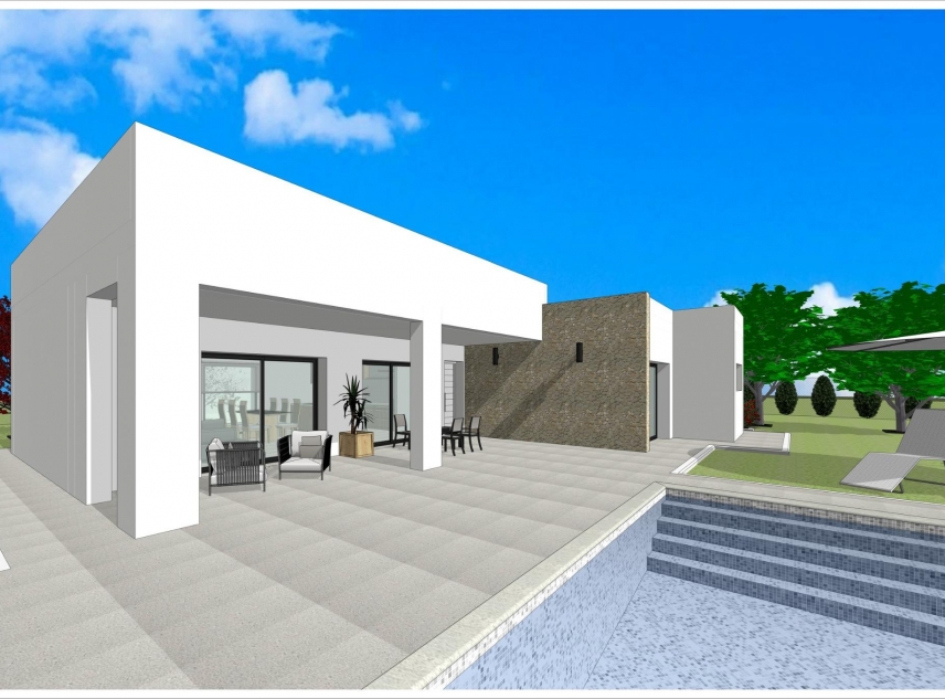 Nieuw onroerend goed te koop - Villa te koop - Aspe - Poligono 19