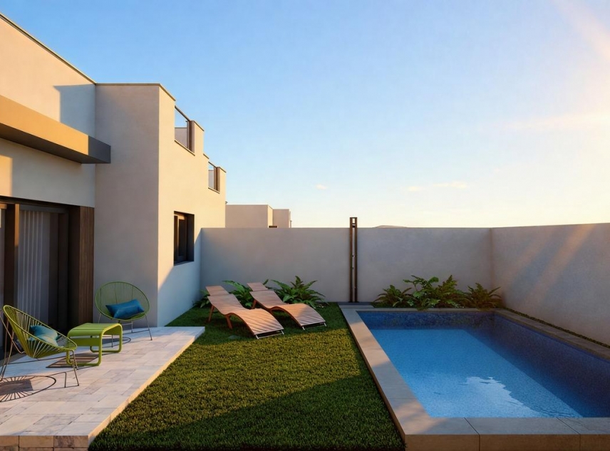 Nieuw onroerend goed te koop - Villa te koop - Mazarron - Country Club