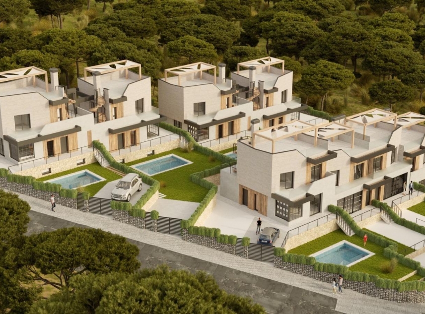 Nieuw onroerend goed te koop - Villa te koop - Polop - Urbanizaciones
