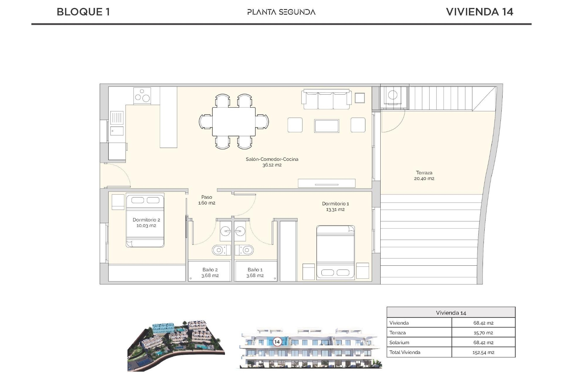 Nueva propiedad en venta - Penthouse - Finestrat - Golf Piug Campana