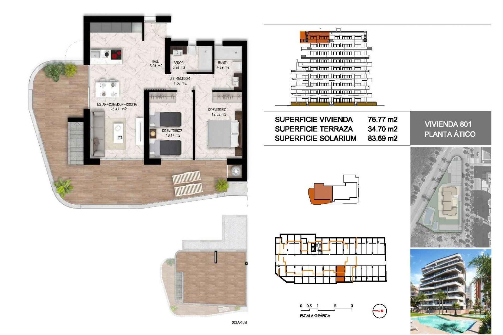 Nueva propiedad en venta - Penthouse - Guardamar del Segura - Guardamar del Segura - Town Centre