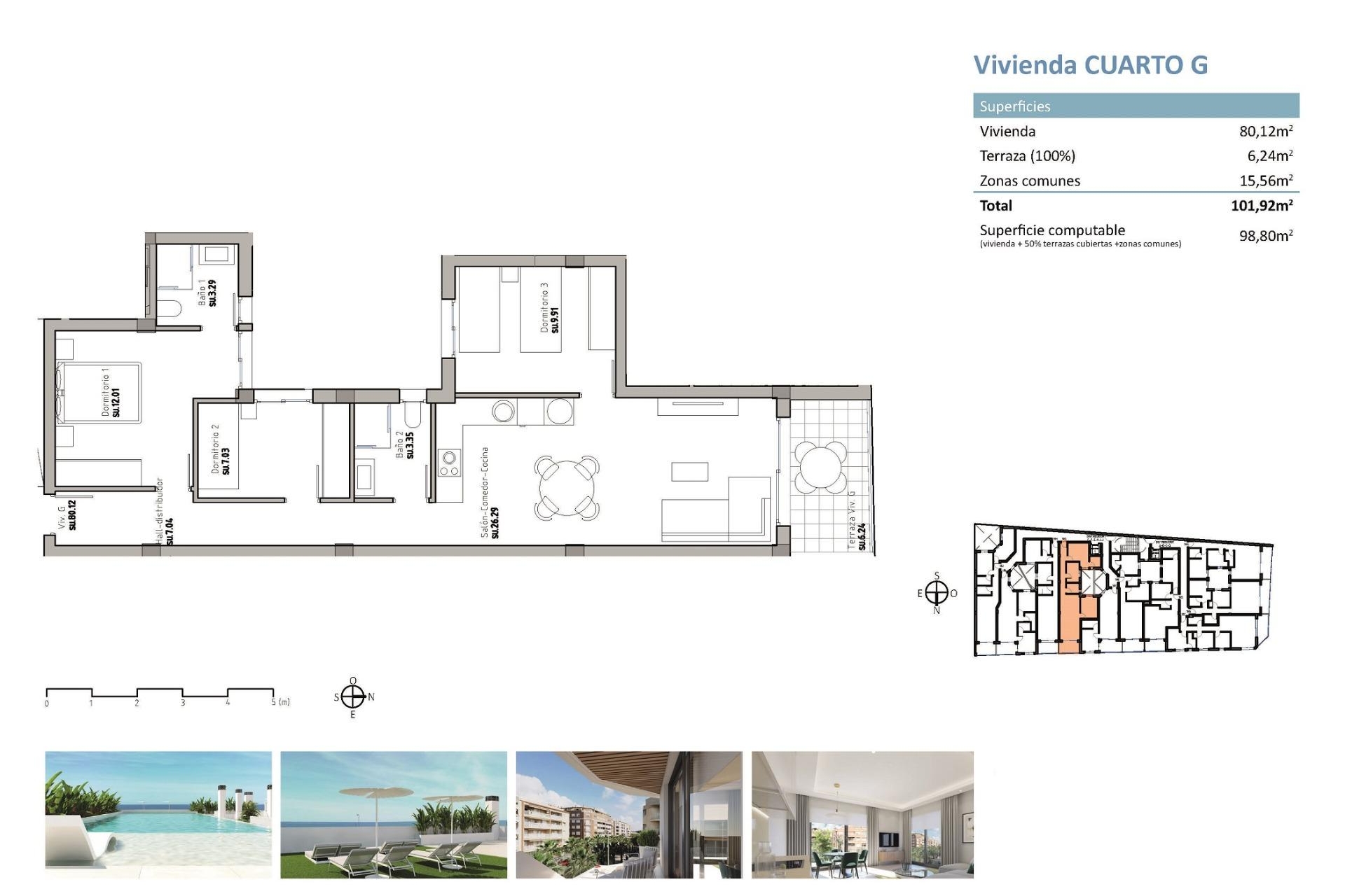 Nueva propiedad en venta - Penthouse - Guardamar del Segura - Guardamar del Segura - Town Centre