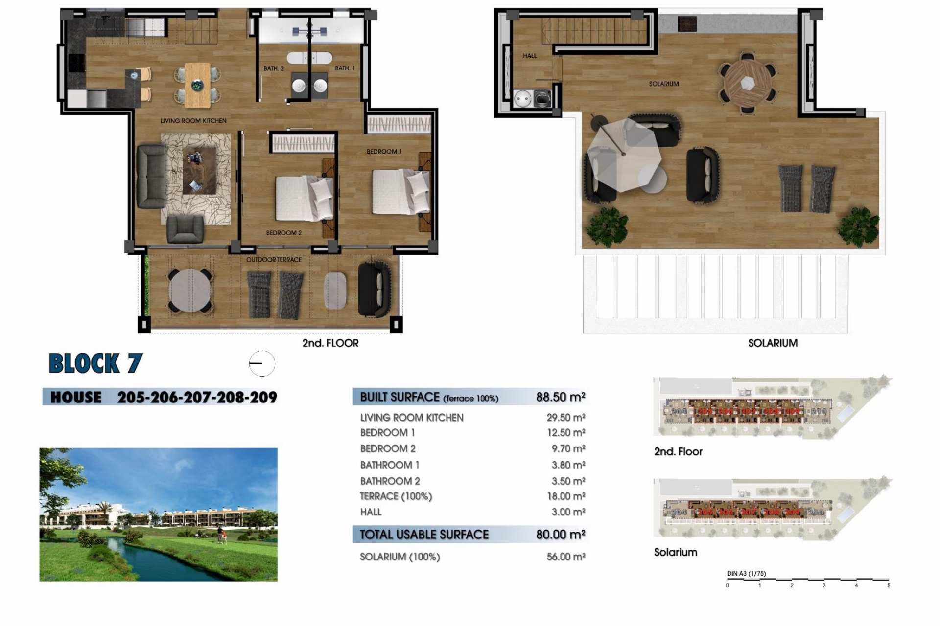 Nueva propiedad en venta - Penthouse - Los Alcazares - Serena Golf and Beach Resort