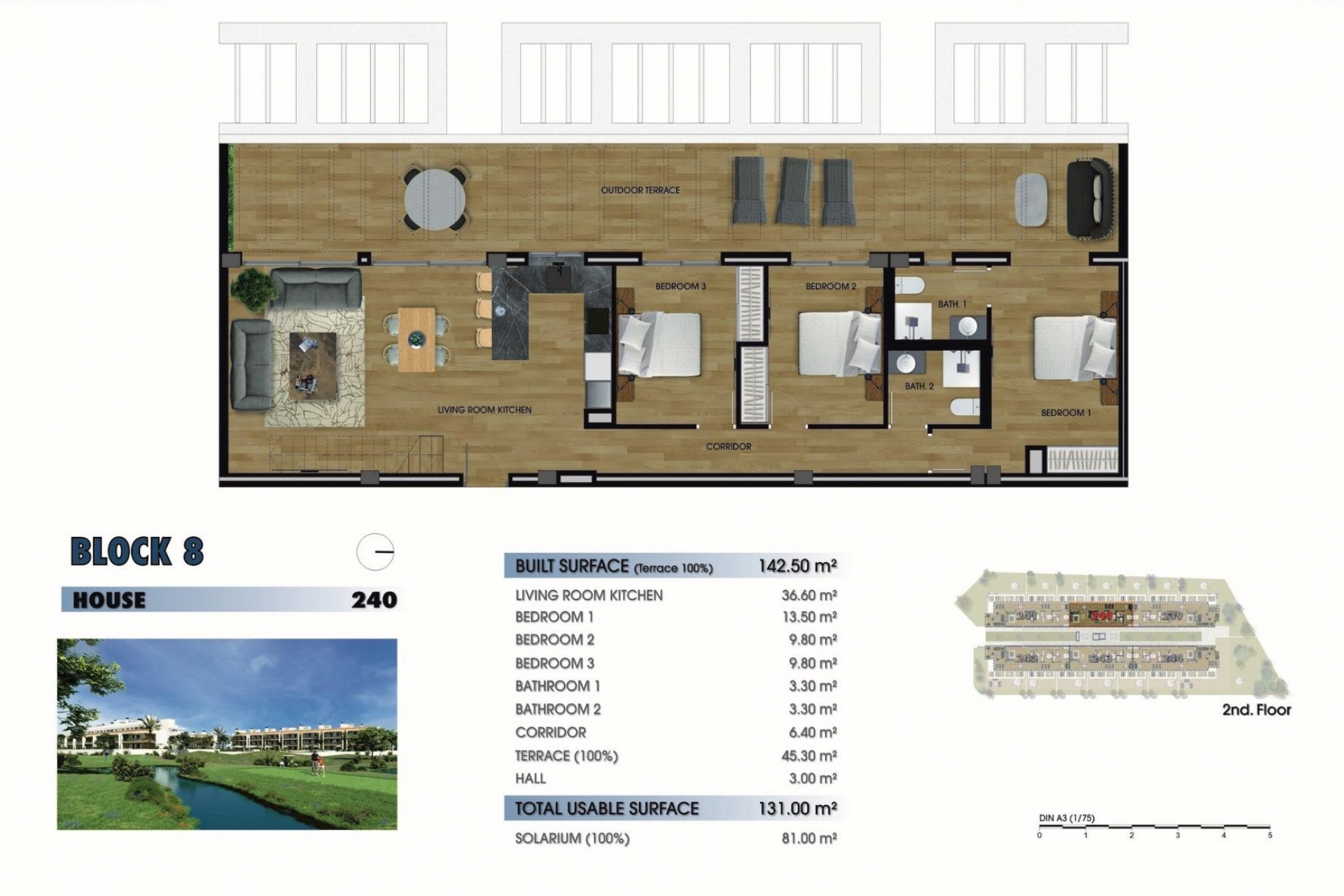 Nueva propiedad en venta - Penthouse - Los Alcazares - Serena Golf and Beach Resort