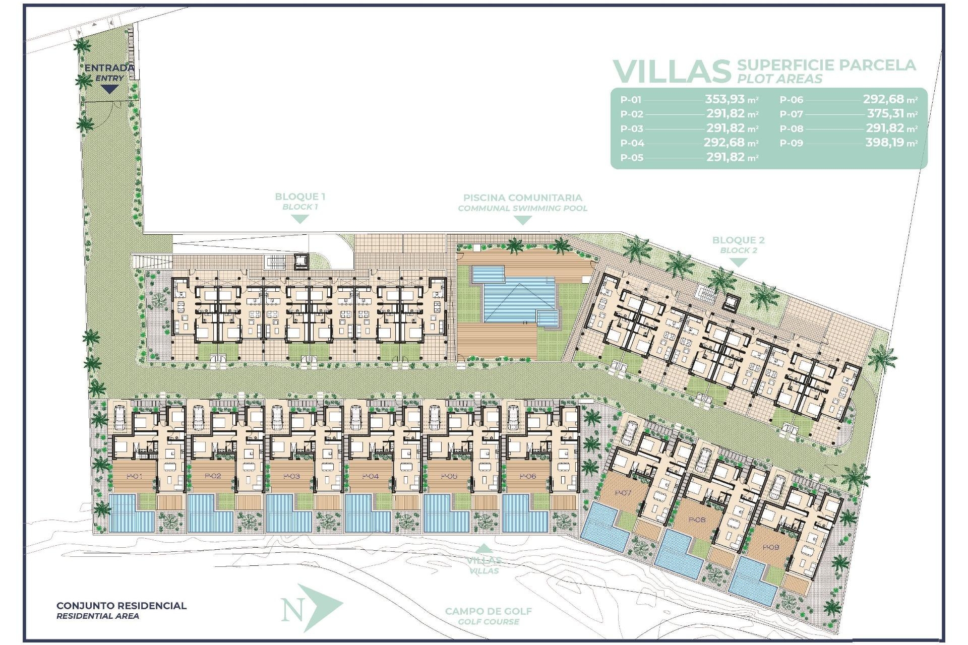 Nueva propiedad en venta - Penthouse - Los Alcazares - Serena Golf and Beach Resort