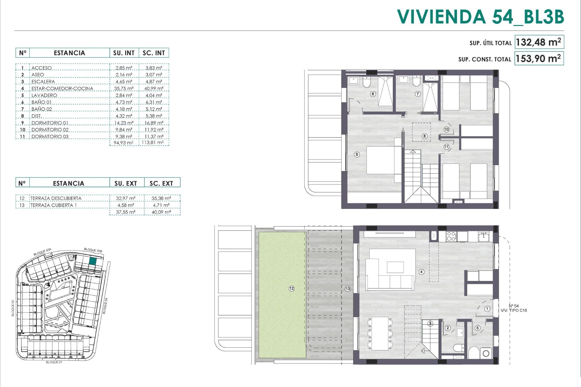 Nueva propiedad en venta - Penthouse - Montfort Del Cid - Alenda Golf