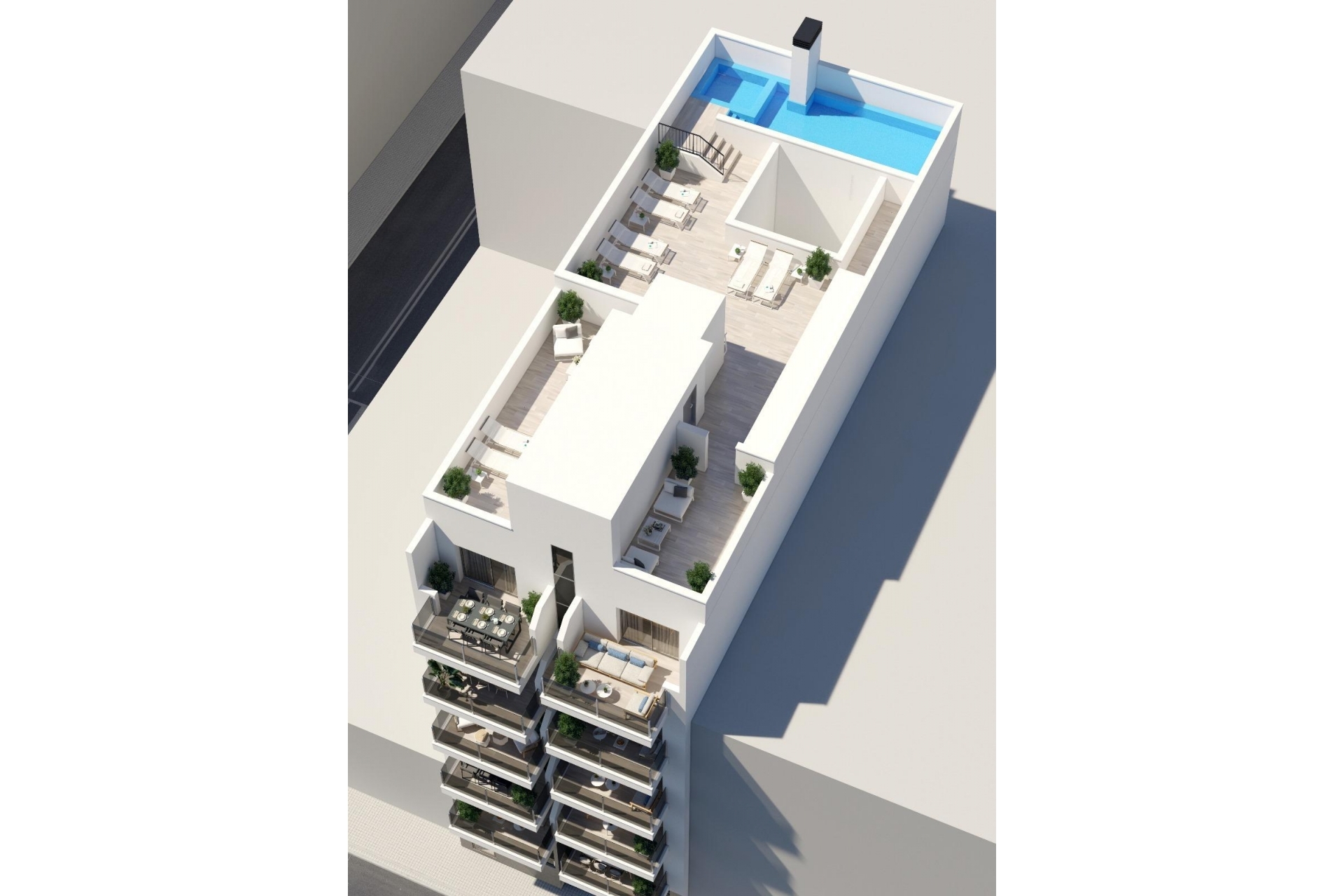 Nueva propiedad en venta - Penthouse - Torrevieja - Torrevieja Town Centre