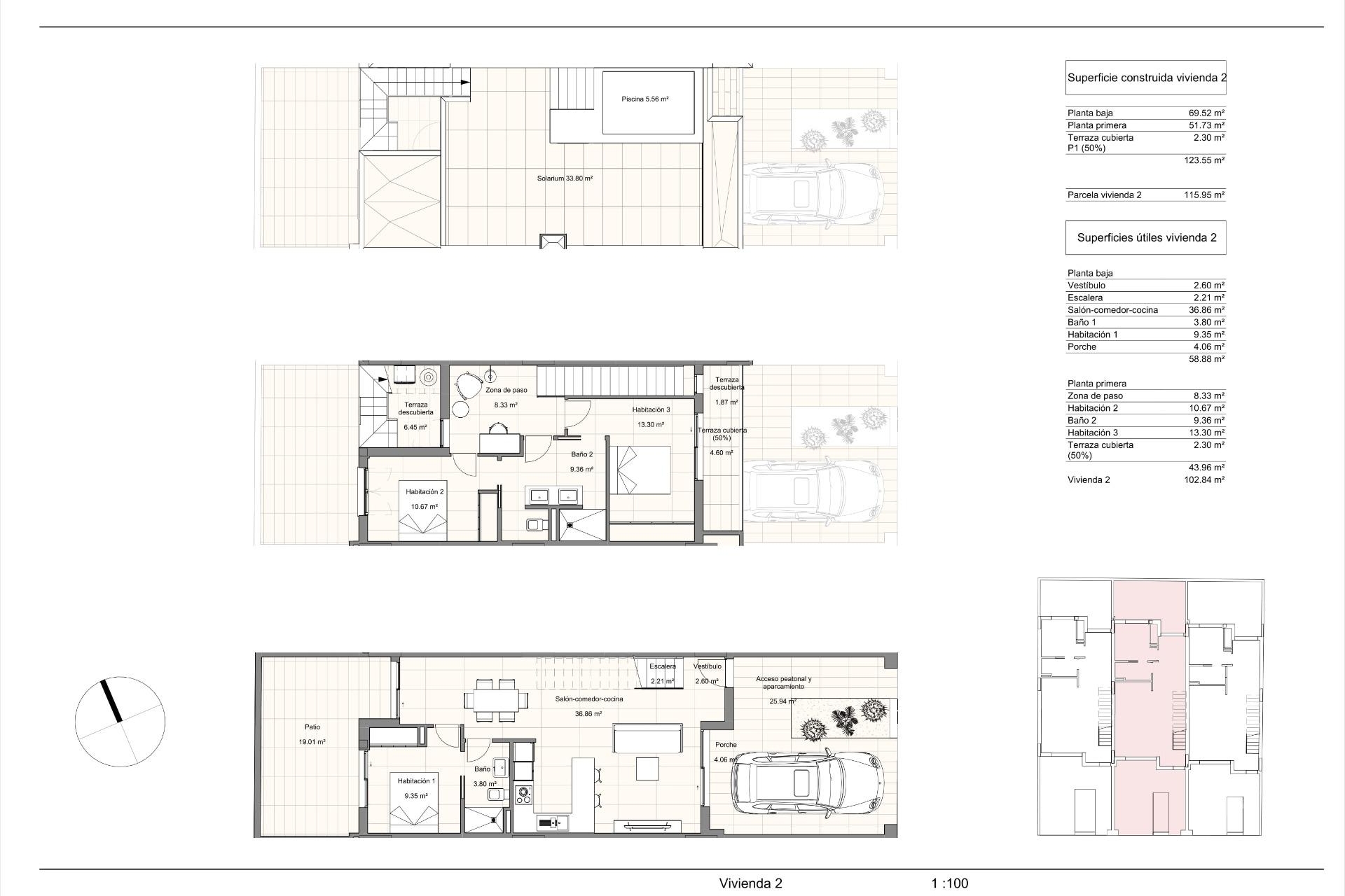 Nueva propiedad en venta - Townhouse for sale - Pilar de la Horadada - Torre de la Horadada