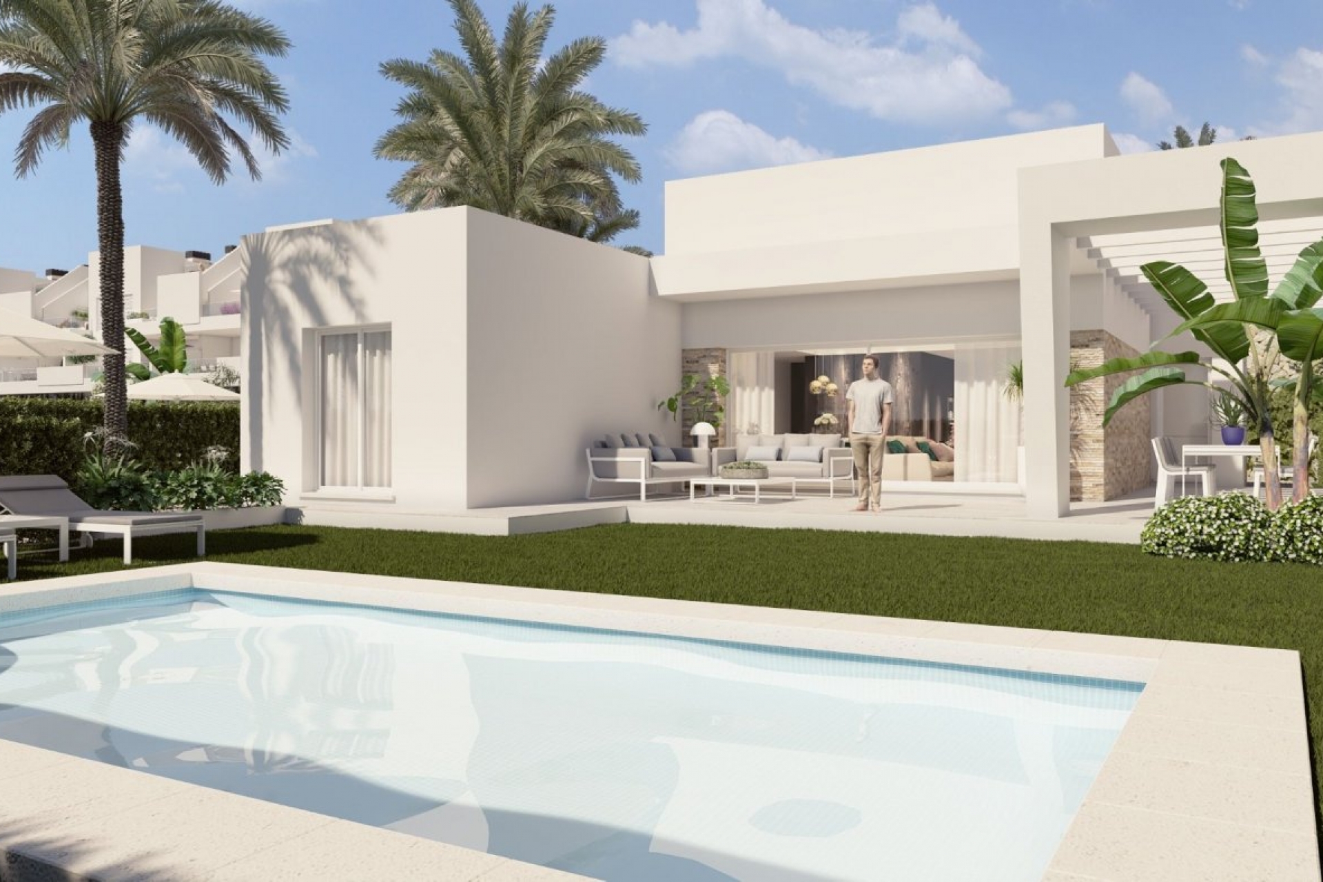 Nueva propiedad en venta - Villa for sale - Algorfa - La Finca Golf