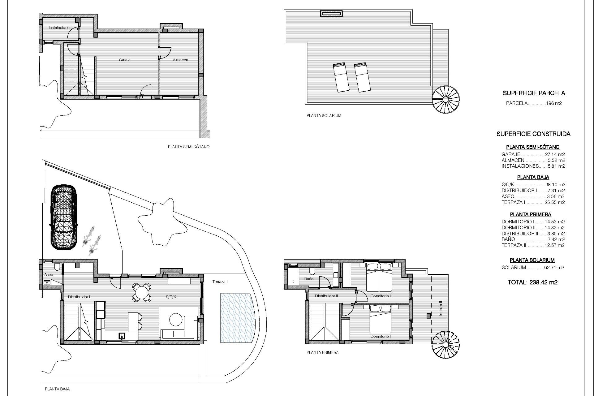 Nueva propiedad en venta - Villa for sale - Algorfa - La Finca Golf