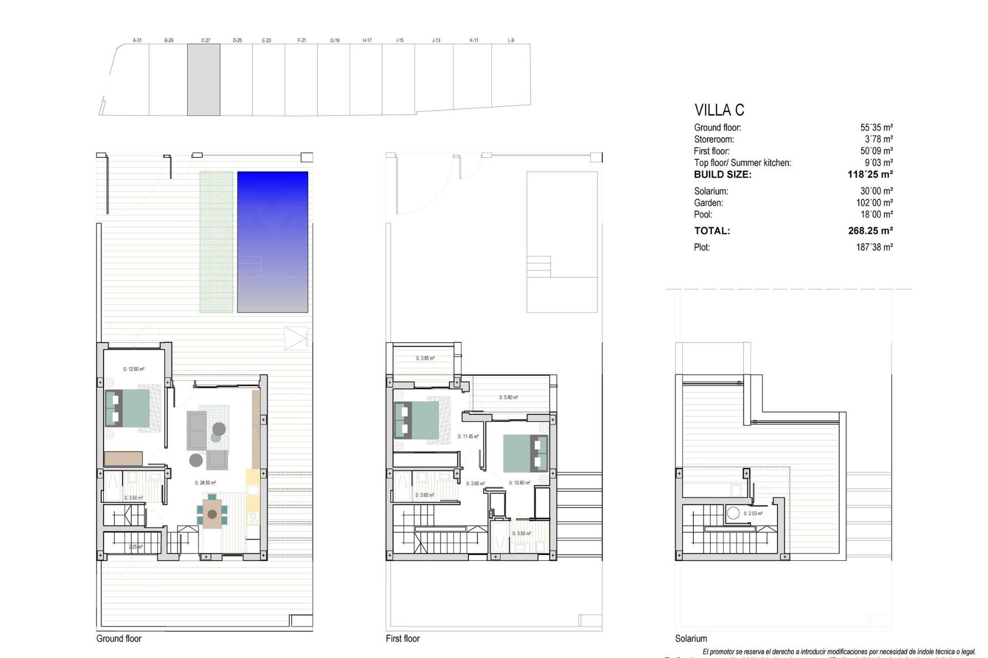 Nueva propiedad en venta - Villa for sale - Los Alcazares - Los Narejos