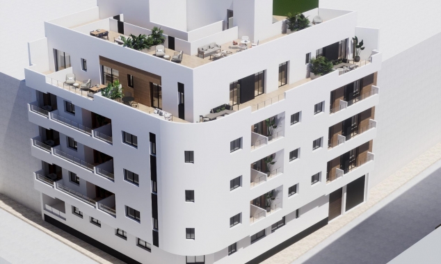 Penthouse - New Property for sale - Torrevieja - pueblo