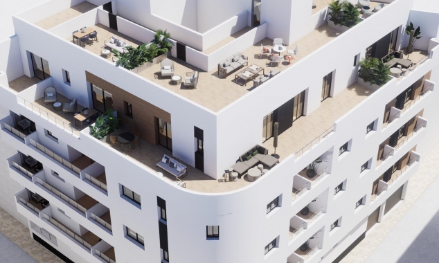 Penthouse - New Property for sale - Torrevieja - pueblo
