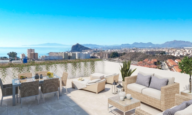 Penthouse - Nieuw onroerend goed te koop - Aguilas - NB-34917