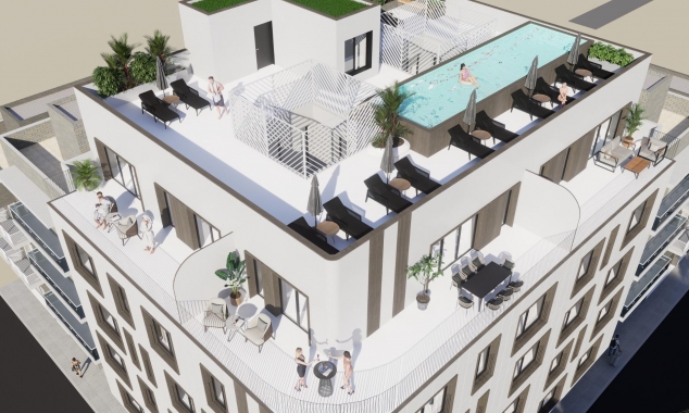Penthouse - Nieuw onroerend goed te koop - Torrevieja - El acequión