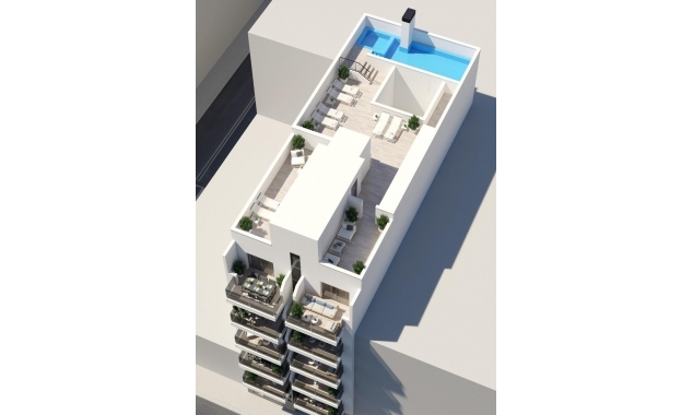 Penthouse - Nueva propiedad en venta - Torrevieja - Torrevieja Town Centre