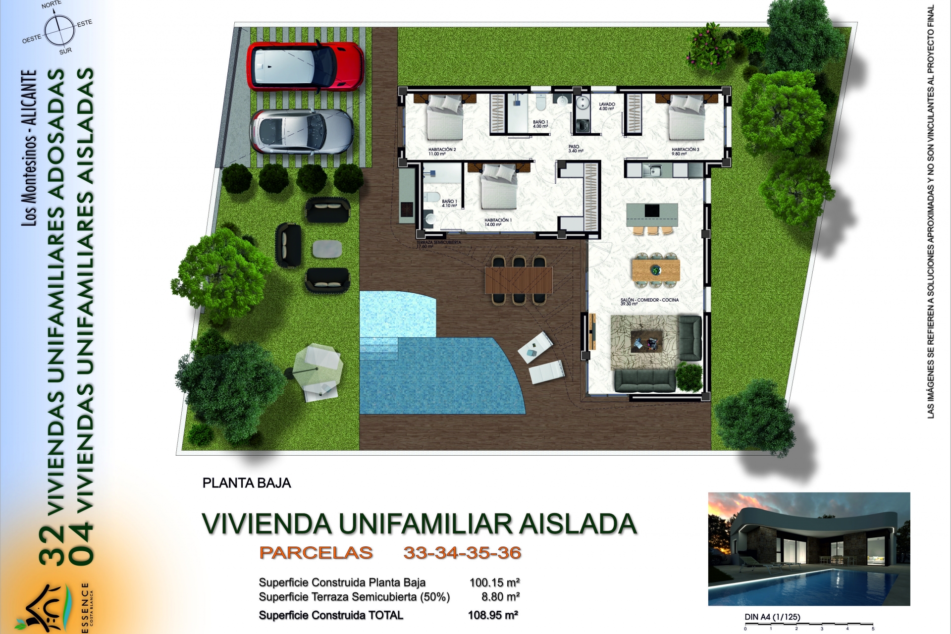 Propiedad vendida - Villa for sale - Los Montesinos - La Herrada