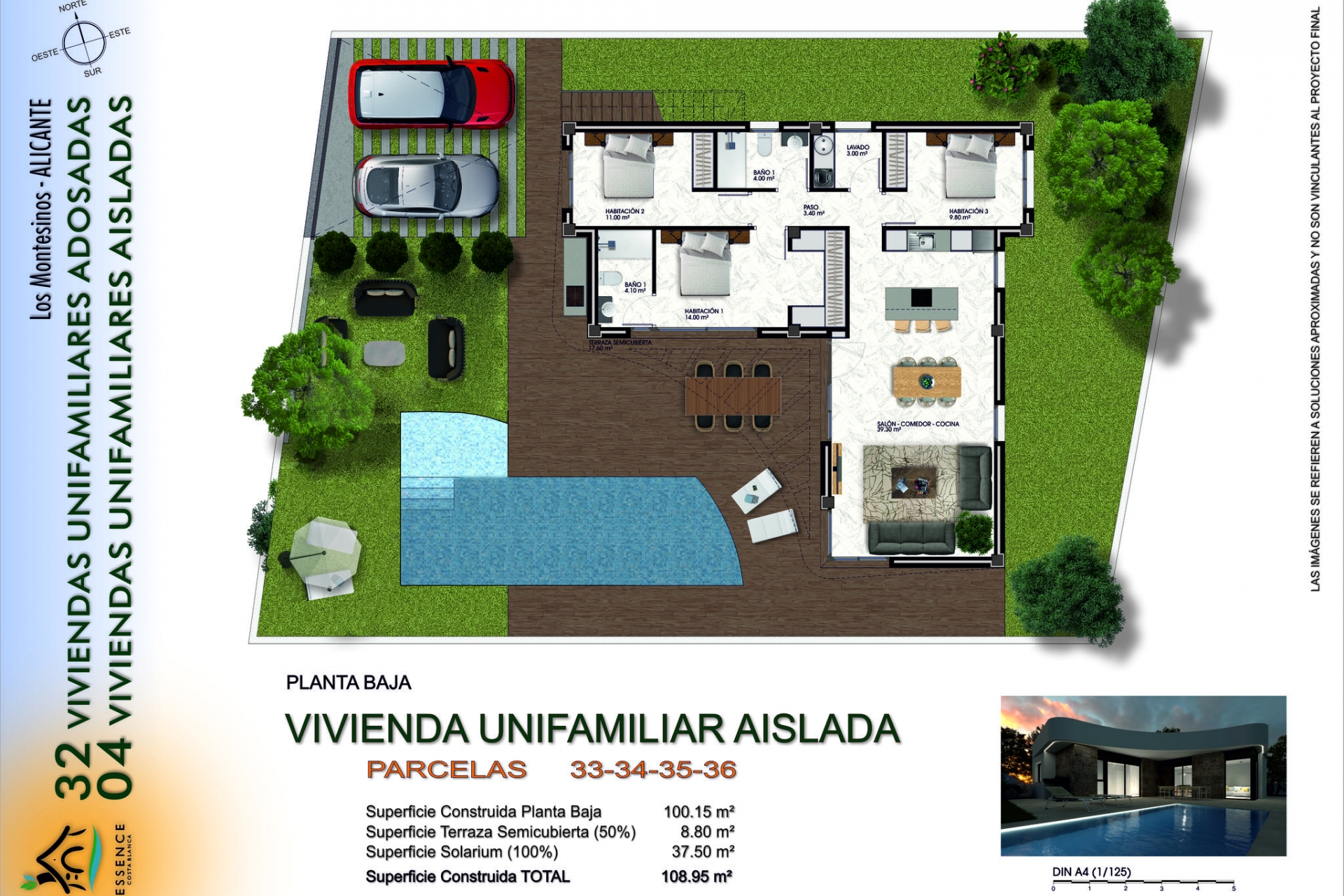 Propiedad vendida - Villa for sale - Los Montesinos - La Herrada