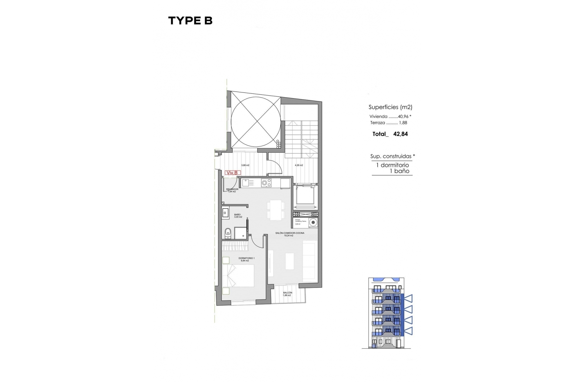 Propriété neuve à vendre - Apartment for sale - Torrevieja - Torrevieja Town Centre