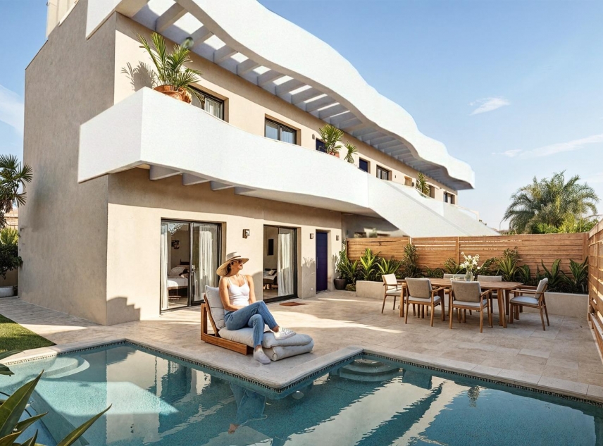 Propriété neuve à vendre - Bungalow à vendre - Pilar de la Horadada - parques de Andromeda