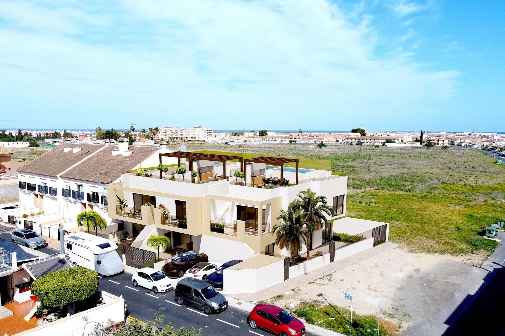 Propriété neuve à vendre - Bungalow for sale - San Pedro del Pinatar - Lo Pagan