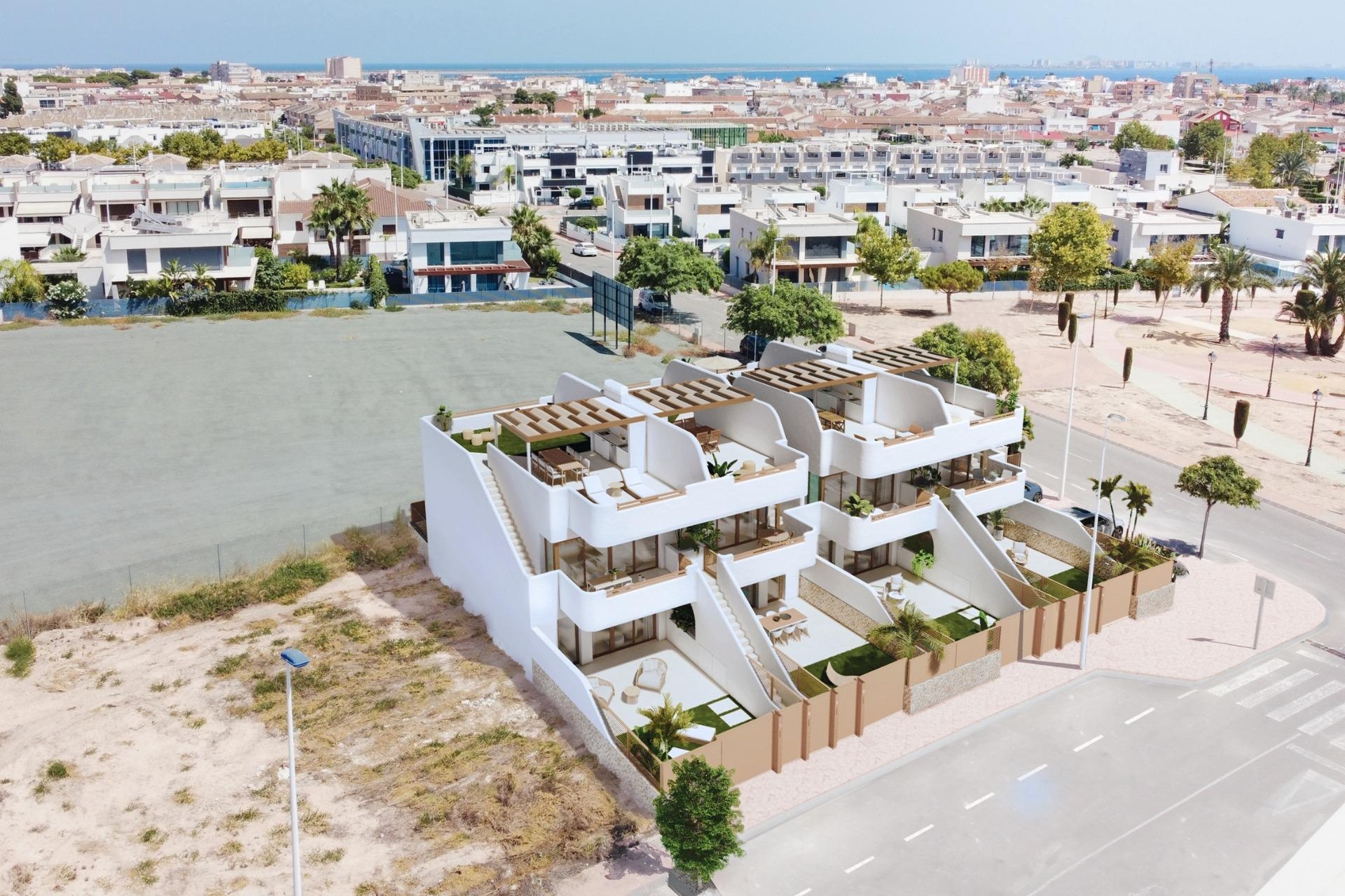 Propriété neuve à vendre - Bungalow for sale - San Pedro del Pinatar