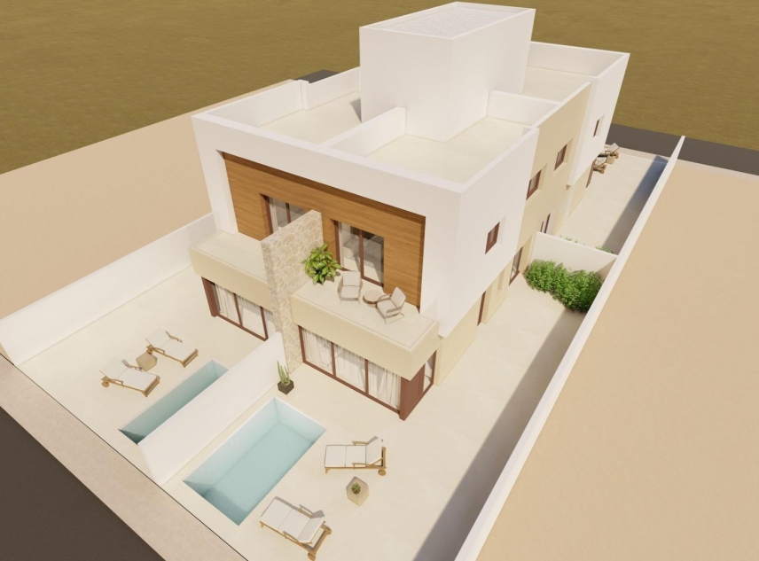 Propriété neuve à vendre - Maison de ville à vendre - San Javier - pueblo