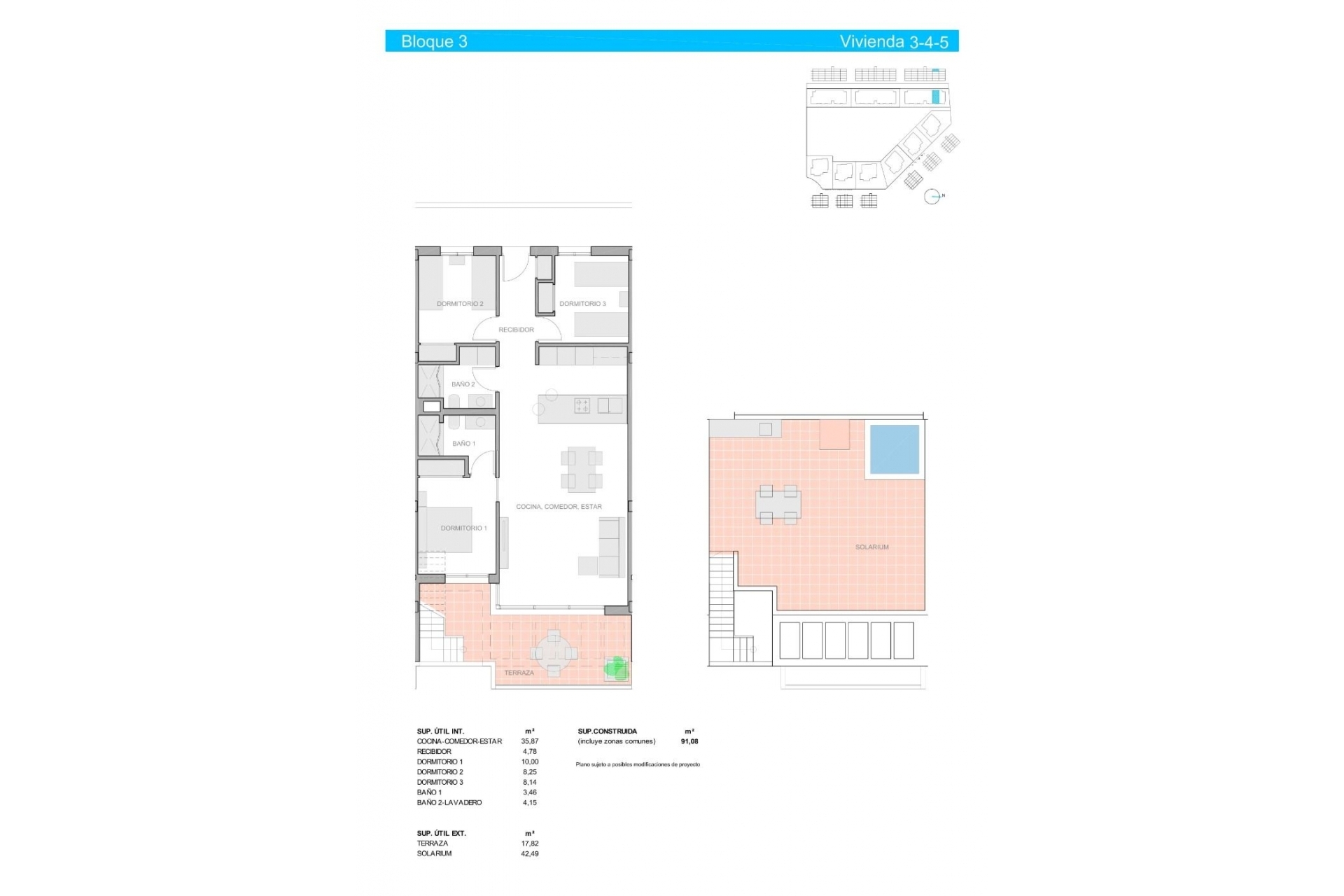 Propriété neuve à vendre - Penthouse - Guardamar del Segura - El Raso