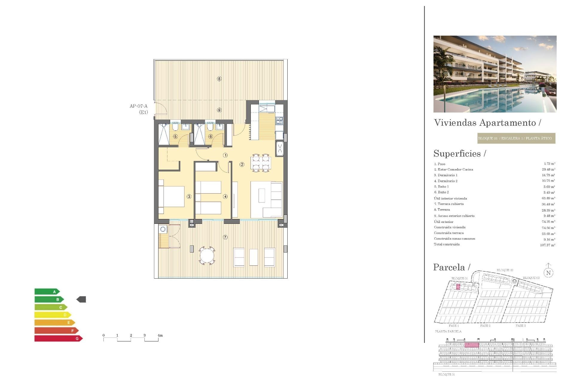 Propriété neuve à vendre - Penthouse - Mutxamel - Bonalba-cotoveta