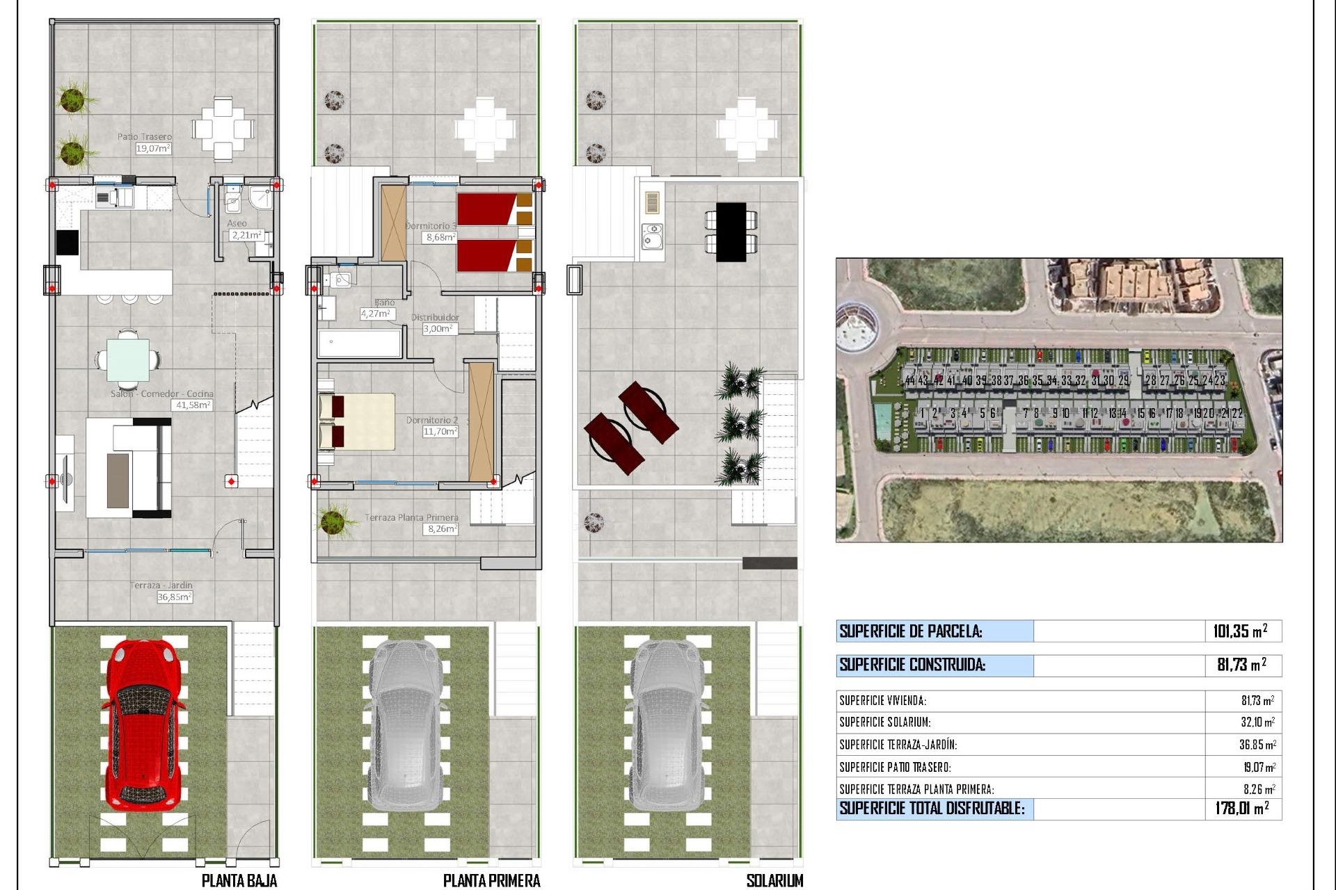 Propriété neuve à vendre - Townhouse for sale - Cox - Sin Zona