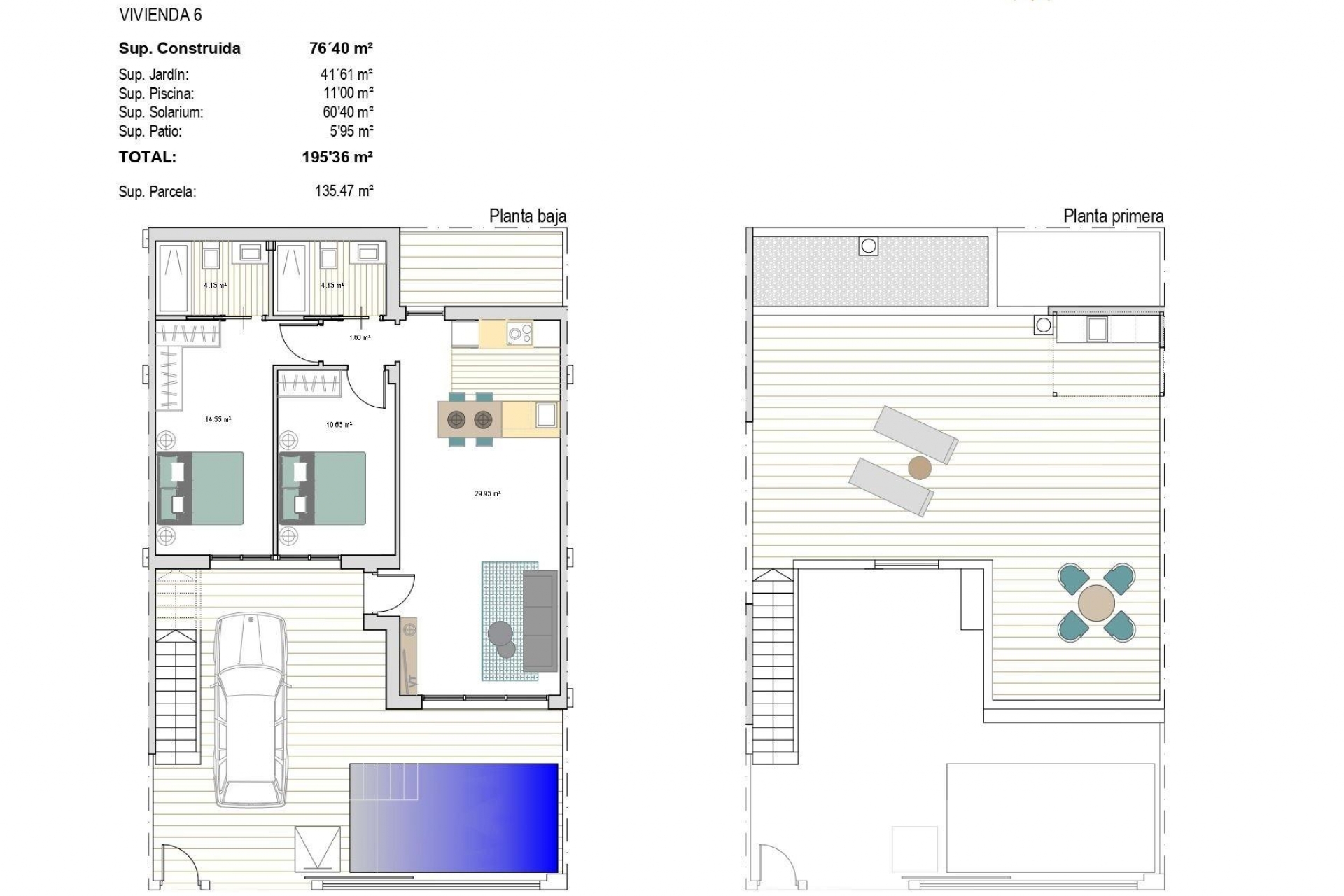 Propriété neuve à vendre - Townhouse for sale - Torre Pacheco - Torre Pacheco Town