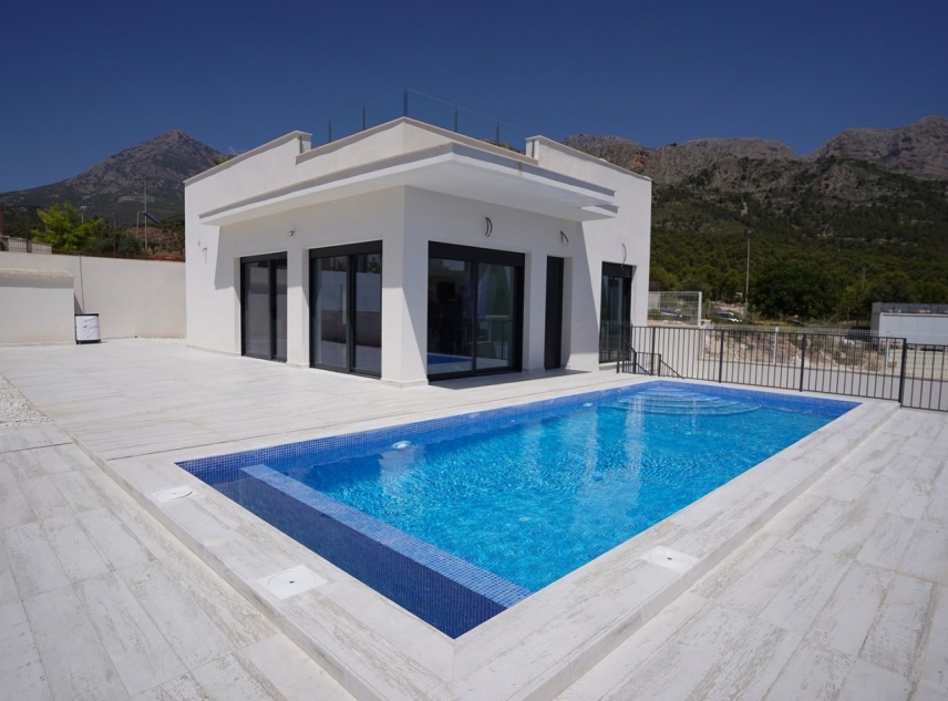 Propriété neuve à vendre - Villa à vendre - Polop - Alberca