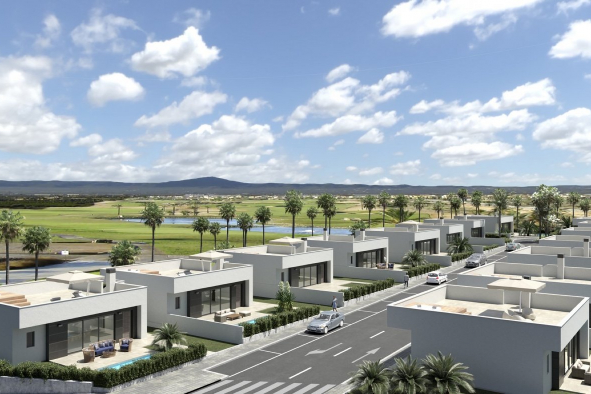 Propriété neuve à vendre - Villa for sale - Alhama de Murcia - Condado De Alhama Resort