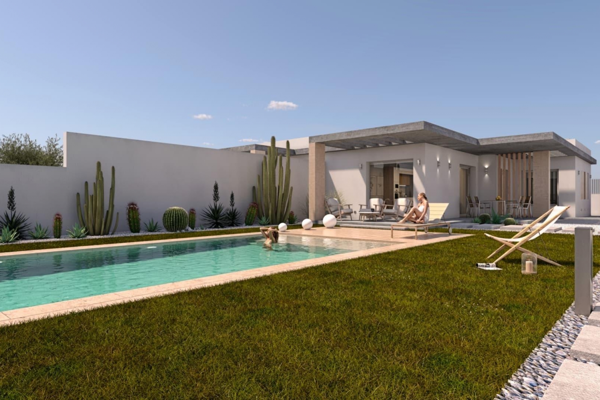 Propriété neuve à vendre - Villa for sale - Santiago de la Ribera